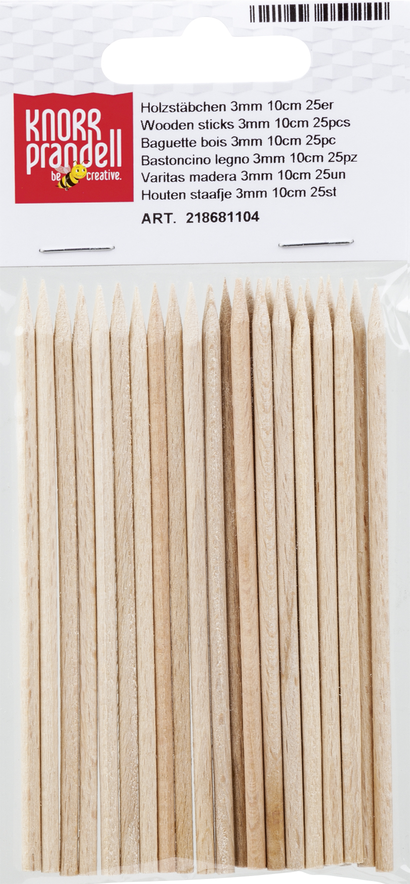 Holzstäbchen 10cm 25 Stk